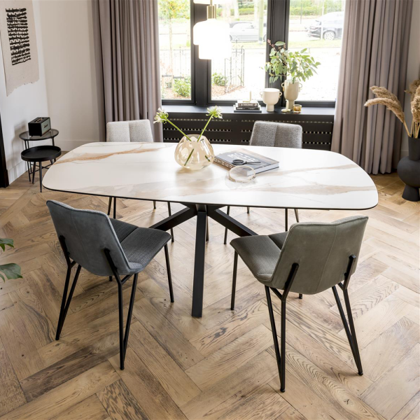 Montello 200cm Dining Table White