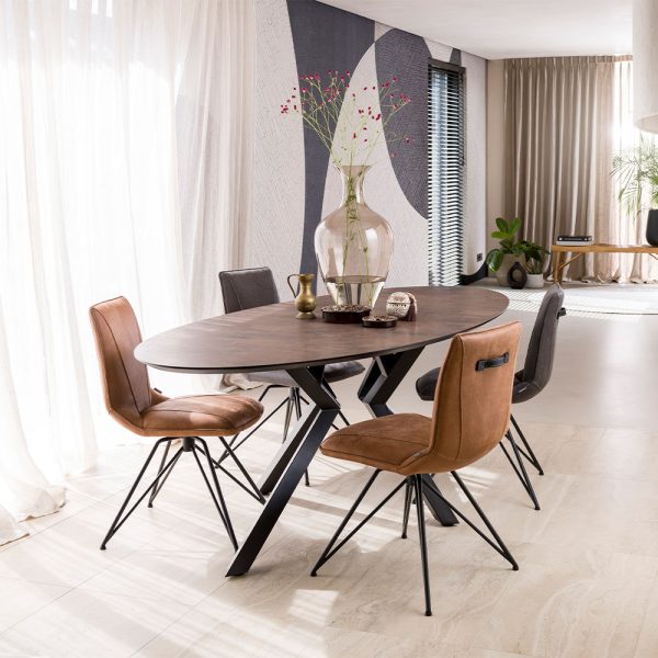 Masura 180cm Ellipse Dining Table
